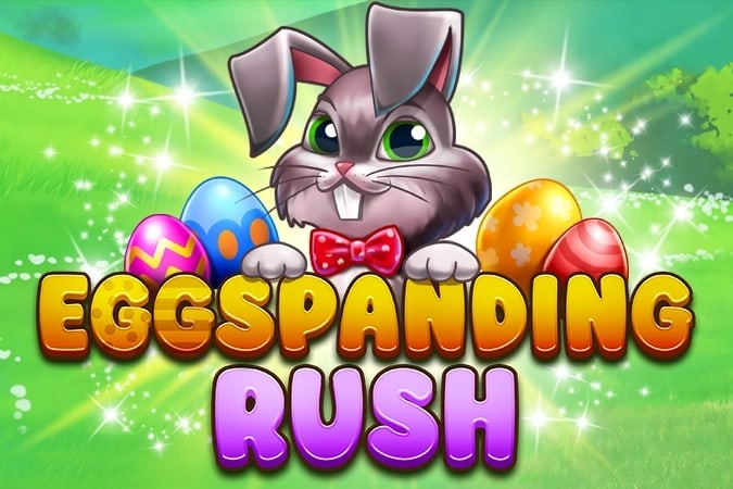 Eggspanding Rush Game Logo