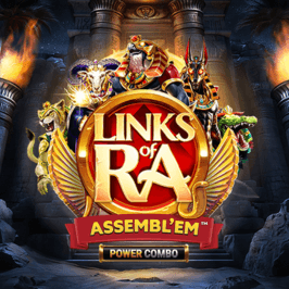 Links of Ra ASSEMBL'EM POWER COMBO Game Logo