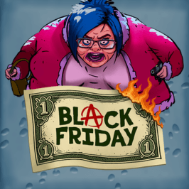 Black Friday by Shady Lady Game Logo