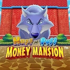 Huff N’ Puff Money Mansion Game Logo