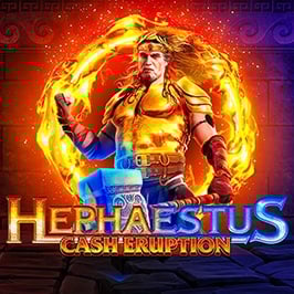 Hephaestus Cash Eruption Game Logo