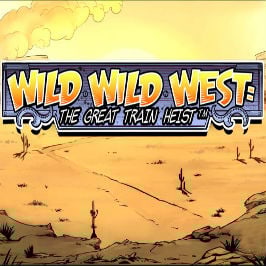 Wild Wild West: The Great Train Heist Game Logo