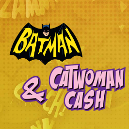 Batman & Catwoman Cash Game Logo