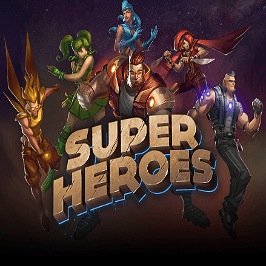 Super Heroes Game Logo