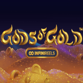 Gods of Gold Infinireels Game Logo