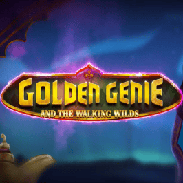 Golden Genie &amp; The Walking Wilds Game Logo