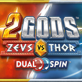 2 Gods - Zeus vs Thor Game Logo