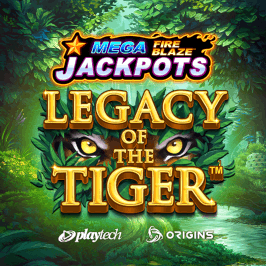 Mega Fire Blaze Jackpots: Legacy of the Tiger Game Logo