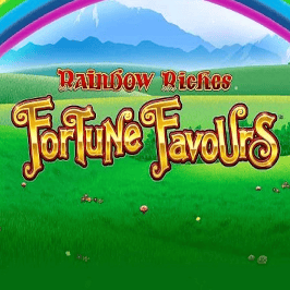 Rainbow Riches Fortune Favours Game Logo