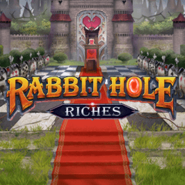 Rabbit Hole Riches Game Logo