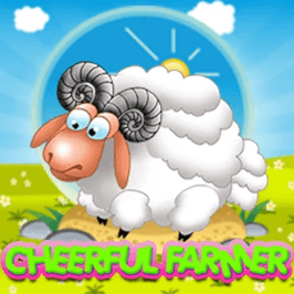 Cheerful Farmer Game Logo