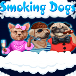 Smoking Dogs Game Logo