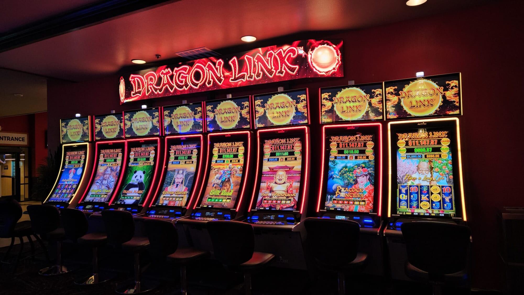 Dragon Link slot logo